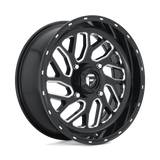 D581 18X7 4X156 GL-BLK-MIL 13MM Fuel UTV