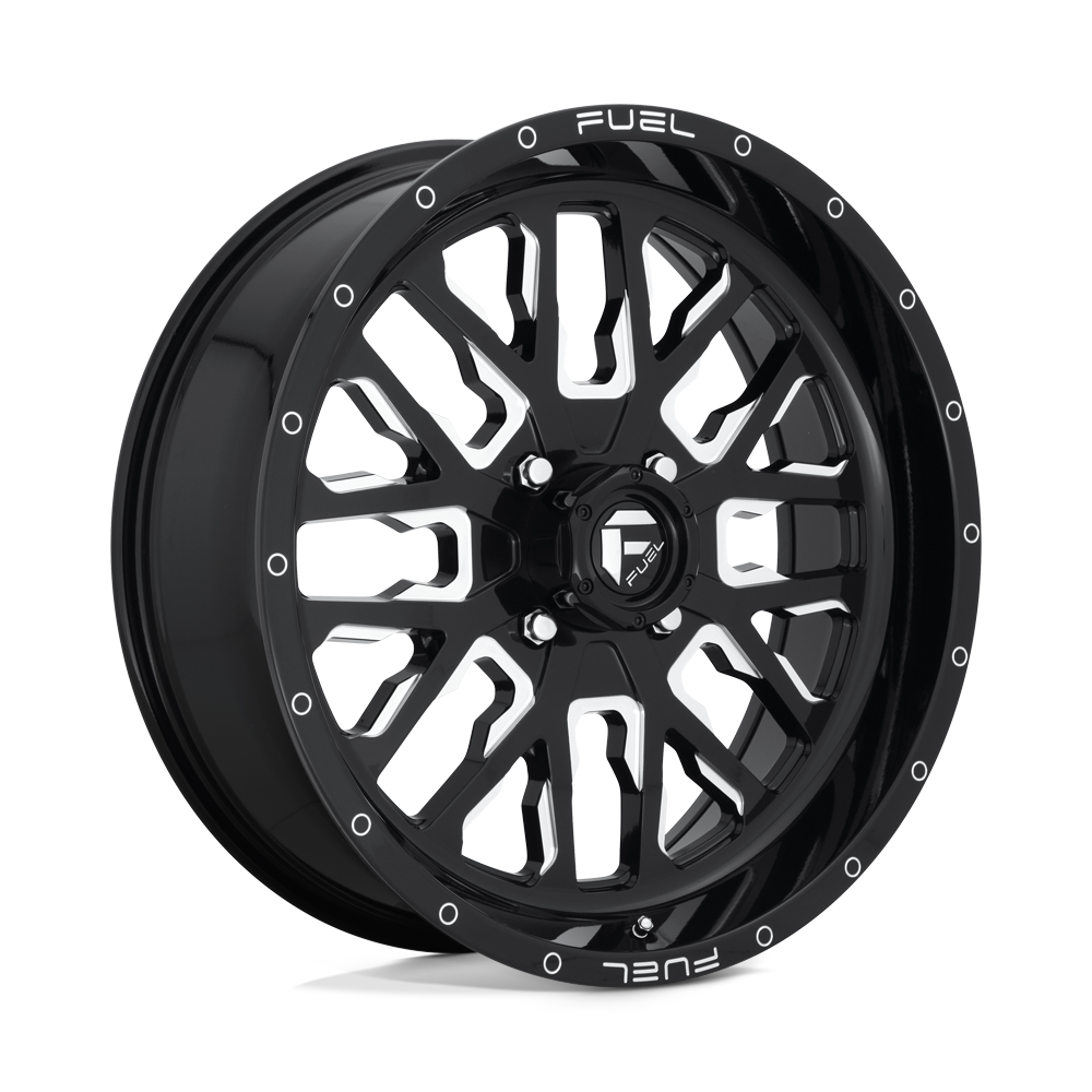 D611 20X7 4X156 GL-BLK-MIL 13MM Fuel UTV