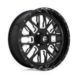 D611 20X7 4X137 GL-BLK-MIL 13MM Fuel UTV