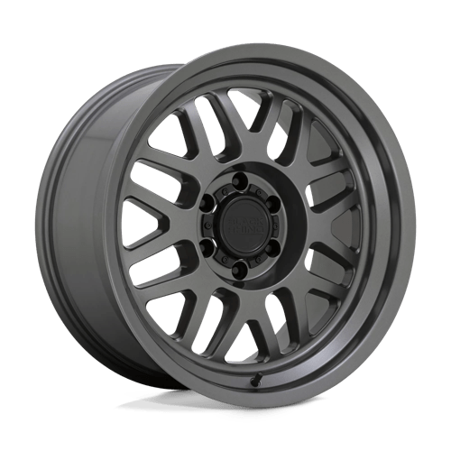 BRDLT 18X9.5 6X5.5 M-GNMTL 12MM Black Rhino