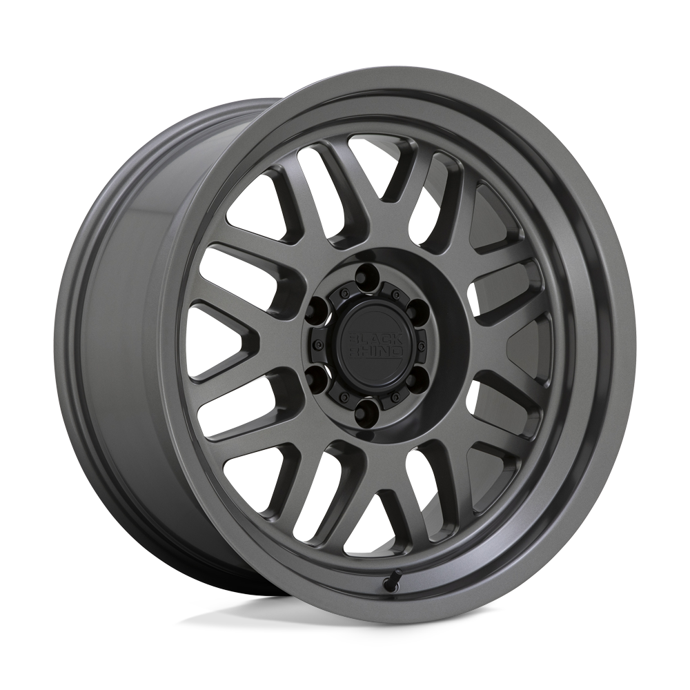 BRDLT 18X9.5 6X5.5 M-GNMTL 12MM Black Rhino