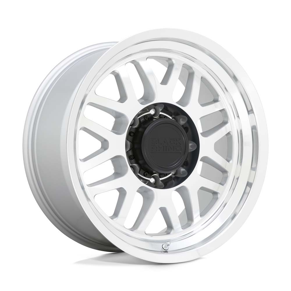 BRDLT 17X9.5 8X6.5 G-SLV MIR -18MM Black Rhino