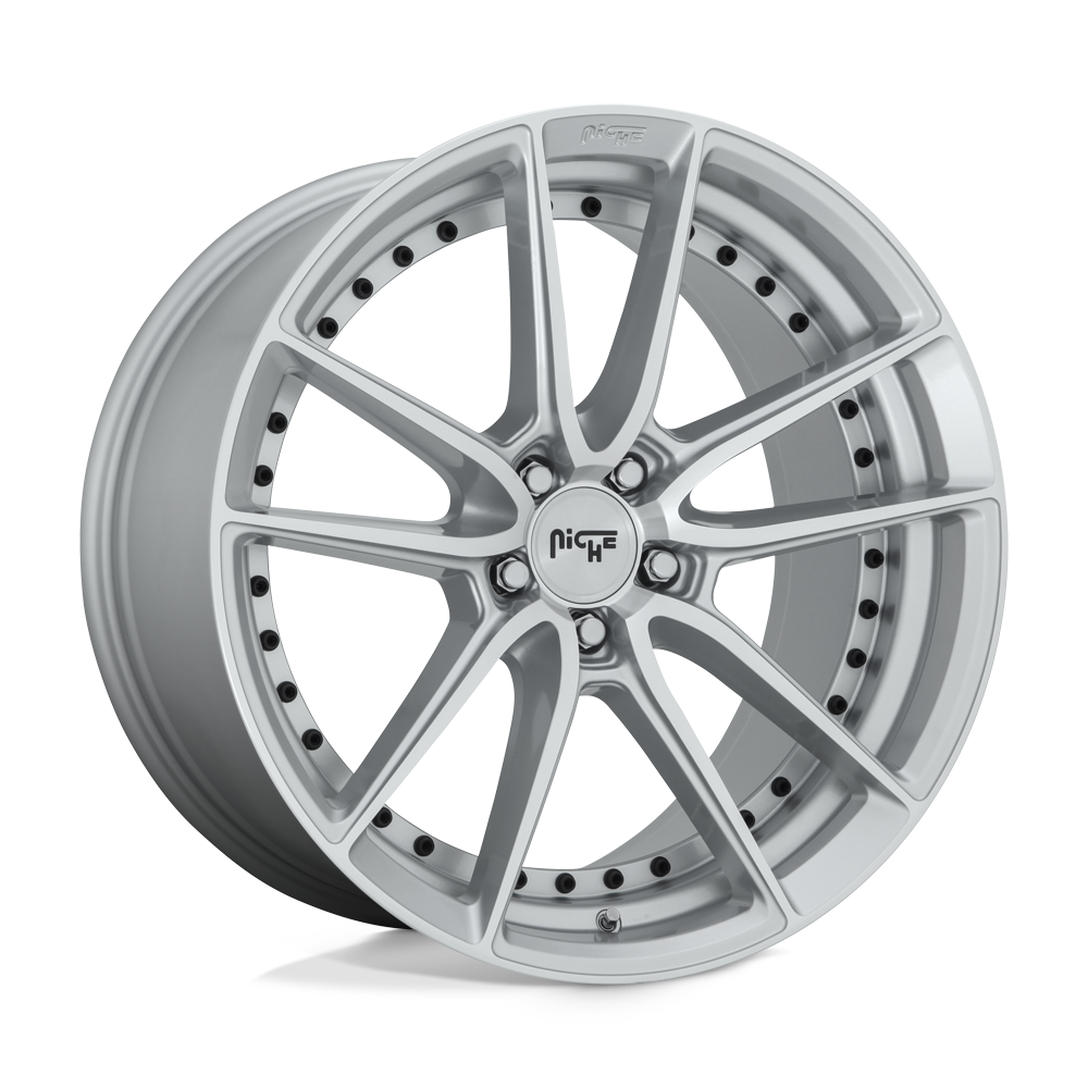 M221 22X10.5 5X112 GL-SLVR-MACH 40MM Niche 1PC