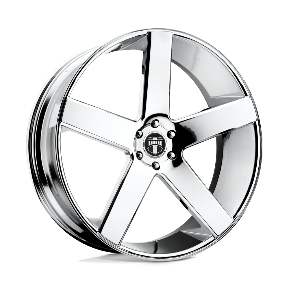 S115 24X10 5X5.0 CHR-PLATED 19MM DUB 1PC