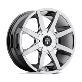 S111 24X9.5 6X135/5.5 CHR-PLATED 25MM DUB 1PC