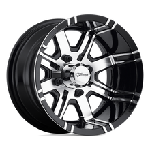 Load image into Gallery viewer, FA119 12X7 4X4.0 MACH G-BLK -40MM Fairway Alloys