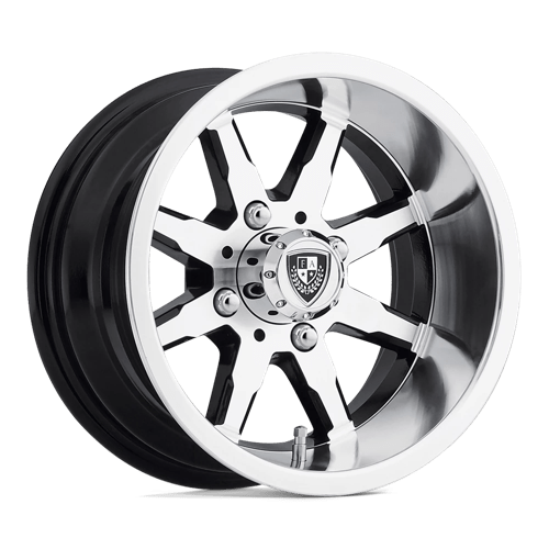 FA141 10X7 4X4.0 MACH G-BLK -25MM Fairway Alloys