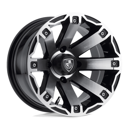 FA143 12X7 4X4.0 MACH G-BLK -47MM Fairway Alloys