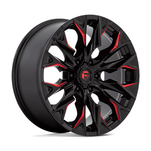 D823 20X9 6X5.5 G-BLK MILL C-RED 20MM Fuel 1PC