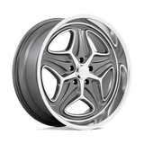 F172 22X10.5 5X5.0 ANTH-MACH 6MM Foose 1PC