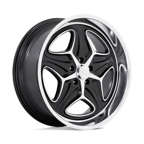 F171 22X10.5 5X4.75 G-BLK MACH 6MM Foose 1PC