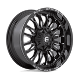 D795 20X10 8X180 G-BLK-MILL -18MM Fuel 1PC