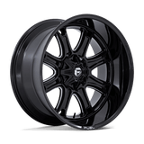 D853 22X10 8X170 G-BLK MILL -18MM Fuel 1PC