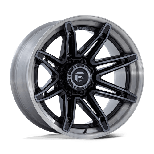 D401 20X10 6X135 G-BLK BRDT -18MM Fuel 1PC