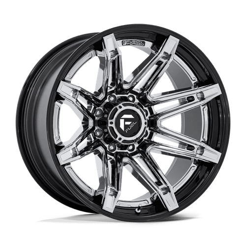 D401 20X10 6X135 CHR G-BLK -18MM Fuel 1PC