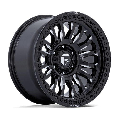 D857 20X10 5X5.0 G-BLK MILL -18MM Fuel 1PC