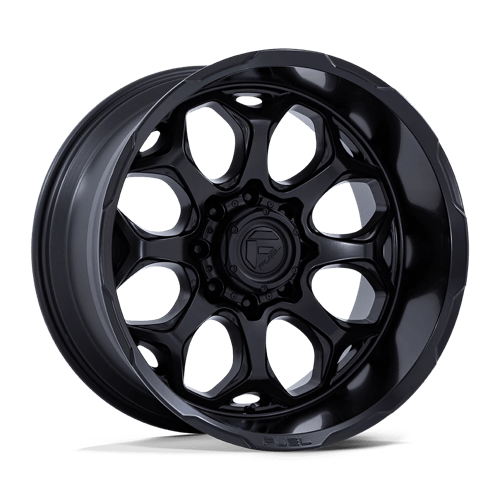 D862 20X10 5X5.0 BLK-OUT -18MM Fuel 1PC