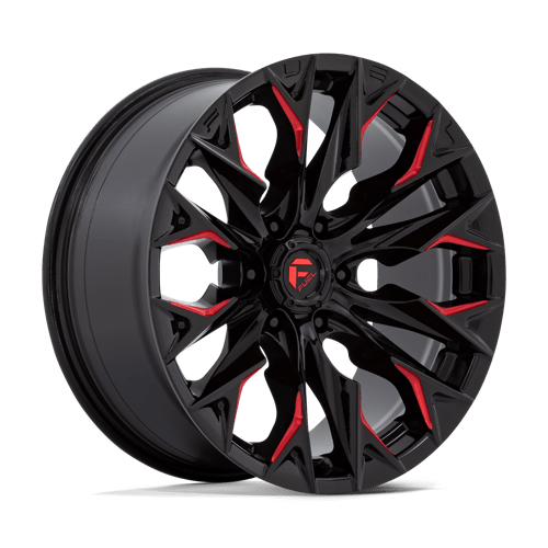 D823 20X9 6X5.5 G-BLK MILL C-RED 1MM Fuel 1PC