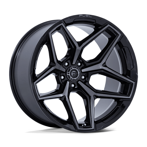 D854 17X9 5X5.0 G-BLK GTCC -12MM Fuel 1PC