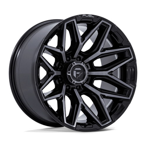 D854 22X10 8X6.5 G-BLK GTCC -18MM Fuel 1PC