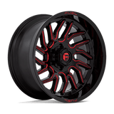 D808 20X10 6X135 G-BLK MILL-RT -18MM Fuel 1PC