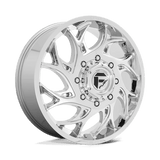 D740 22X8.25 8X6.5 CHR-PLATED 105MM Fuel 1PC