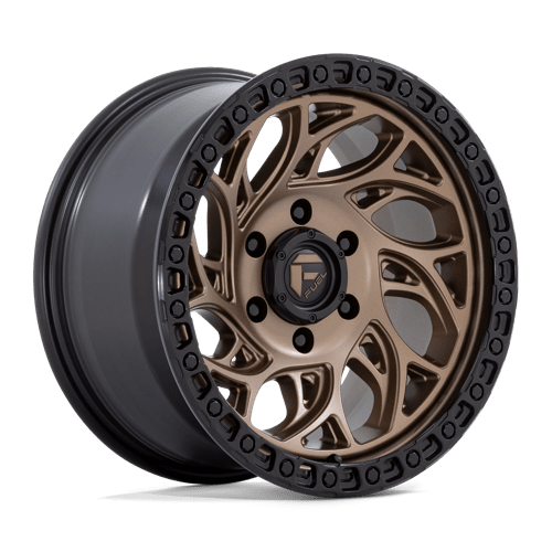 D841 15X8 6X5.5 BRNZ-BLK-RG -19MM Fuel 1PC