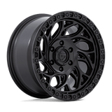 D852 17X9 5X5.0 BLK-OUT -12MM Fuel 1PC