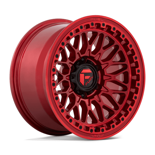 D758 17X9 6X5.5 GL-RED -12MM Fuel 1PC