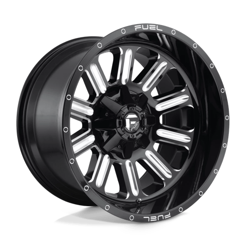 D620 22X12 6X135/5.5 GL-BLK-MIL -45MM Fuel 1PC