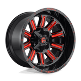 D621 22X12 6X135/5.5 GL-BLK-RTTC -45MM Fuel 1PC