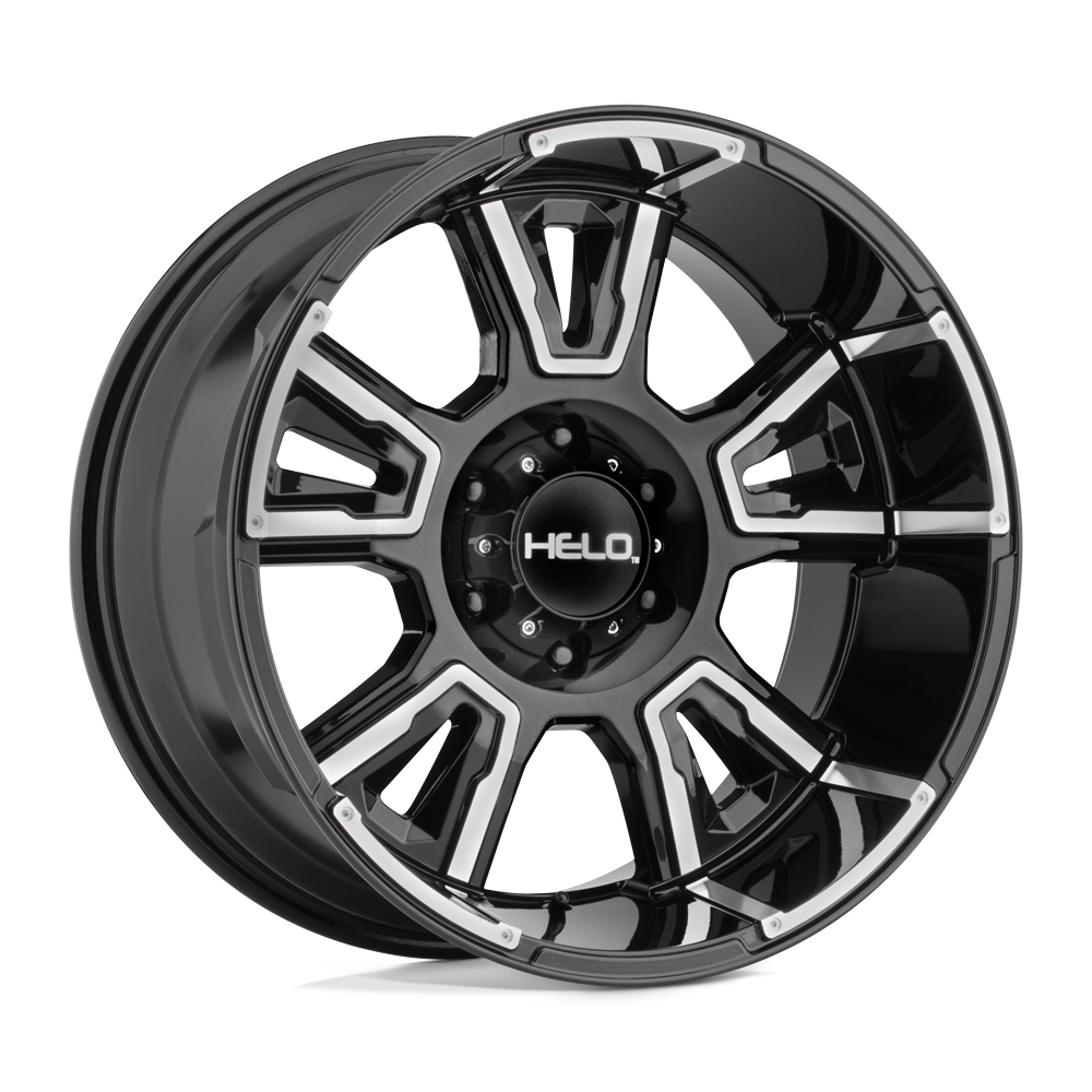 HE914 20X10 6X135 G-BLK MACH -18MM Helo