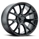 REPLICA HELLCAT DOD010 HC-16 LT708 5X115 +18 71.5 ALL GLOSS BLACK