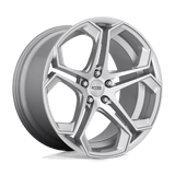 F170 20X10.5 5X115 GL-SLVR-MACH 20MM Foose 1PC