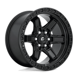 D697 17X9 6X4.5 MT-BLK 12MM Fuel 1PC