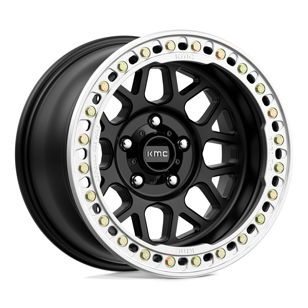 KM235 18X9 5X5.0 S-BLK -24MM KMC