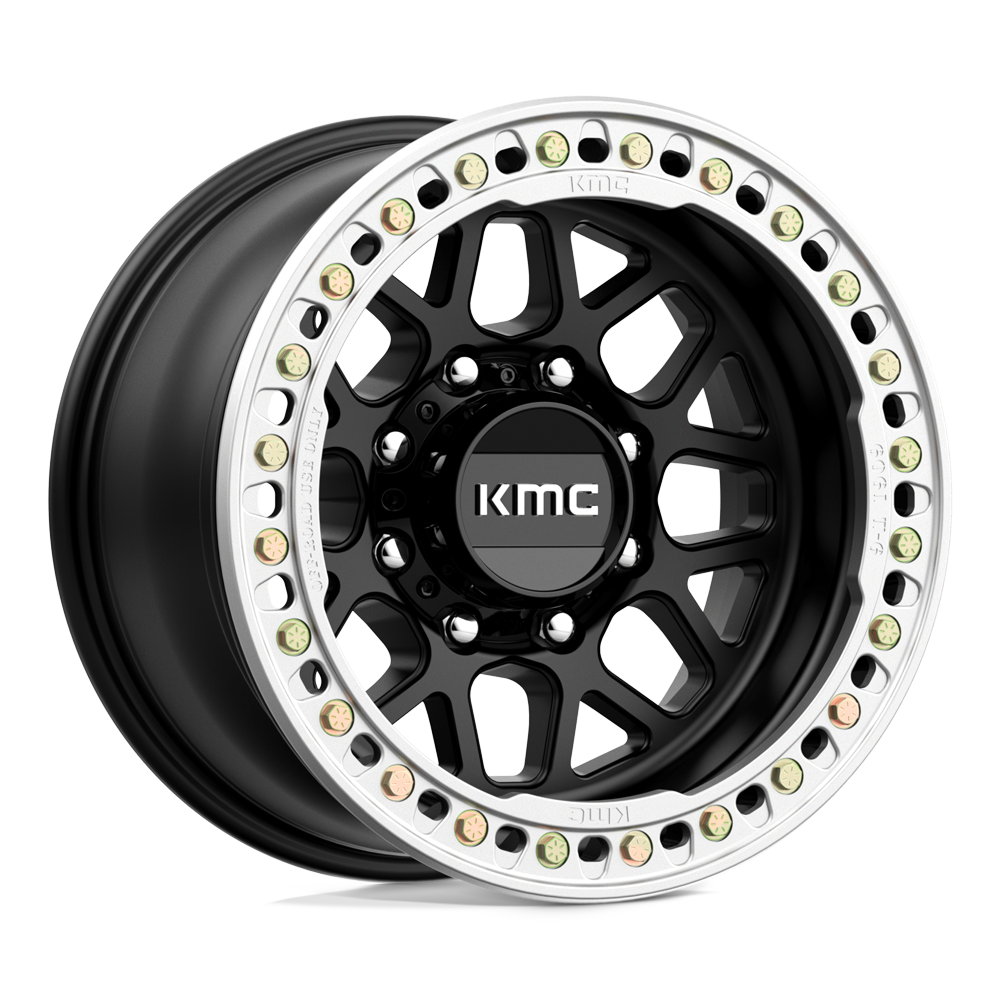 KM235 17X9 8X6.5 S-BLK -38MM KMC