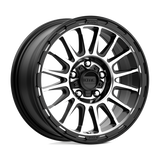 KM542 17X8.5 8X6.5 S-BLK MACH 00MM KMC