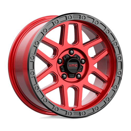 KM544 17X9 5X5.0 C-RED BLK-LP -12MM KMC