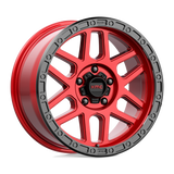 KM544 17X8.5 5X5.0 C-RED BLK-LP 00MM KMC