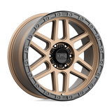 KM544 17X9 6X5.5 M-BRZ BLK LP -12MM KMC