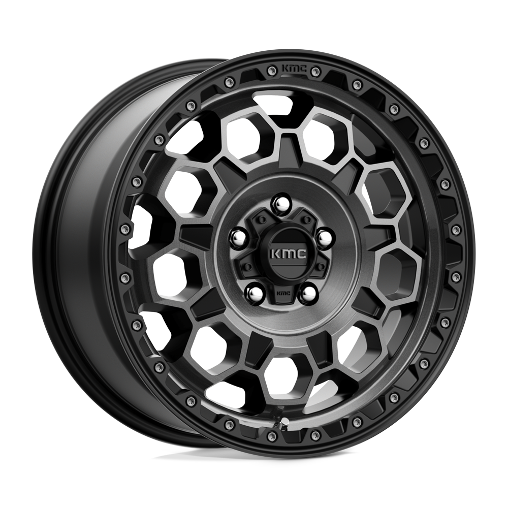 KM545 17X9 6X5.5 S-BLK GTCC -12MM KMC