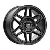 KM716 17X8 5X4.25 S-BLK 38MM KMC