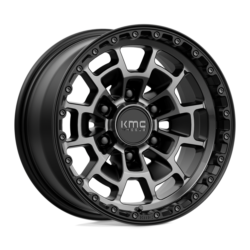 KM718 16X8 6X5.5 S-BLK GTCC 00MM KMC