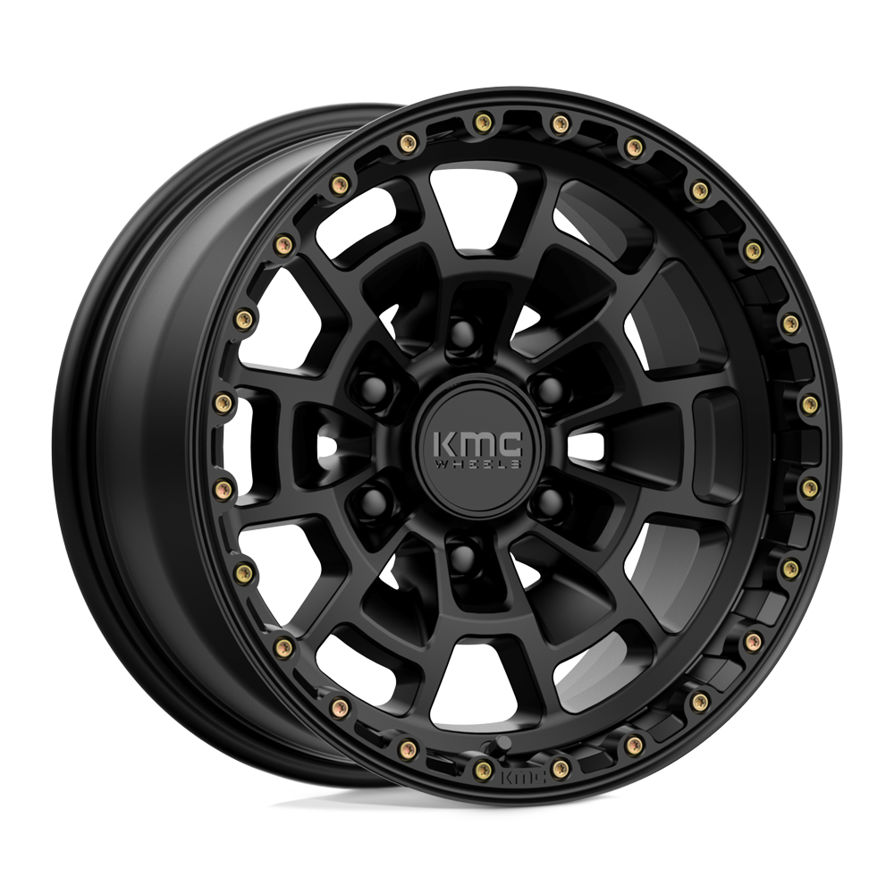 KM718 17X8.5 5X5.0 S-BLK 00MM KMC