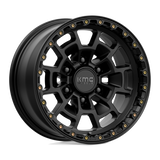 KM718 17X8.5 5X5.0 S-BLK 00MM KMC