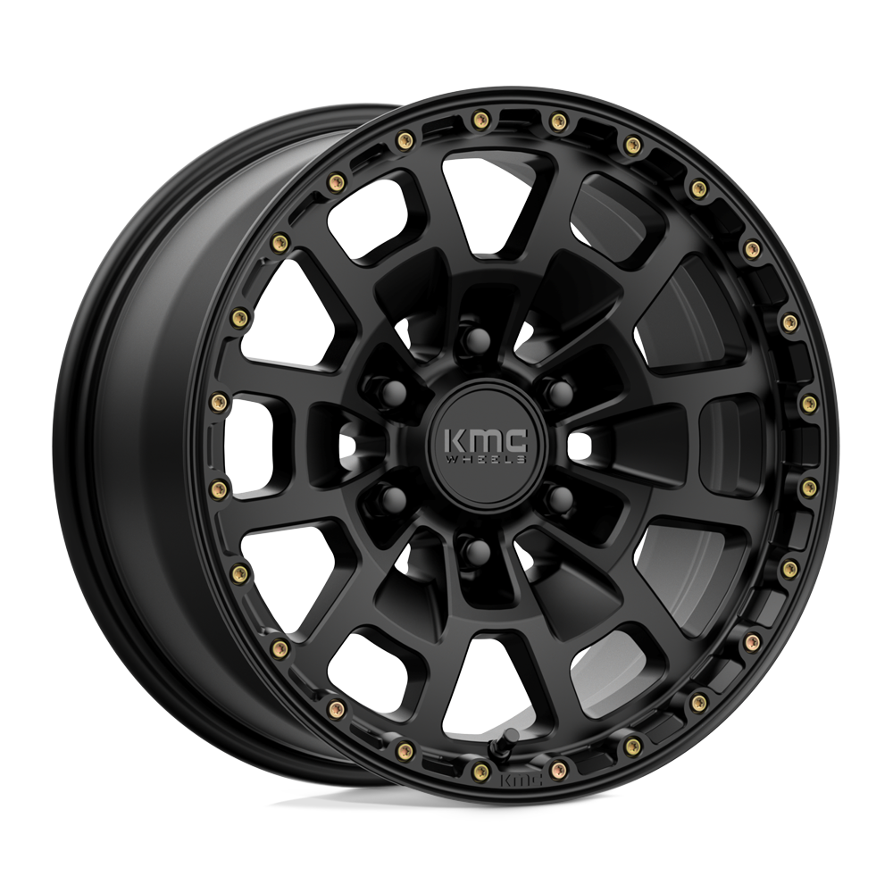 KM718 17X8.5 6X135 S-BLK 18MM KMC