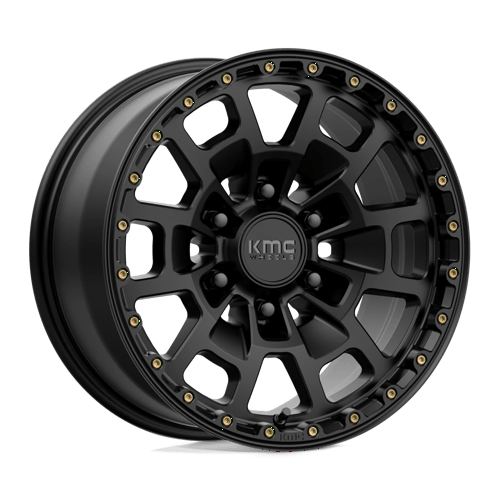 KM718 17X8.5 6X135 S-BLK 18MM KMC