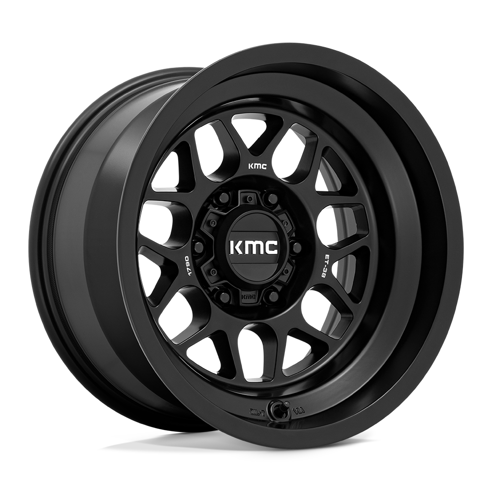 KM725 17X9 6X5.5 S-BLK -38MM KMC