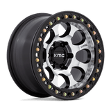 KM237 17X8.5 6X5.5 MACH-FC-BLK 0MM KMC